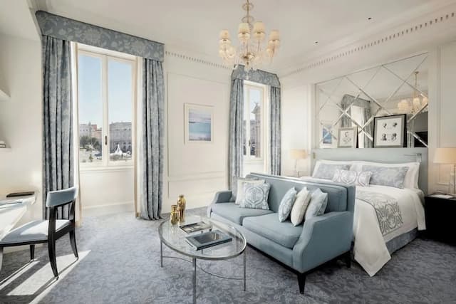 羅馬瑞吉大飯店-客房, 1 張特大雙人床-9