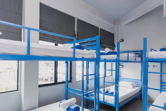 洛芙戴爾車站飯店青年旅舍-家庭客房, 共用浴室-3