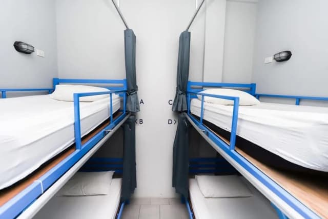 洛芙戴爾車站飯店青年旅舍-共用宿舍, 男女混合宿舍, 共用浴室-10