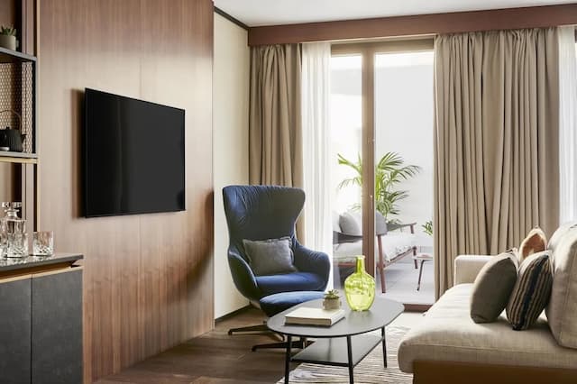 Thompson Madrid, by Hyatt-小型开间套房, 露台-3