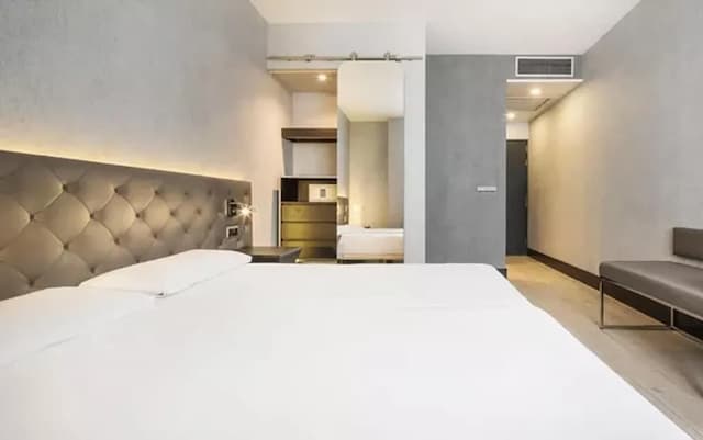 貝爾藝術伊盧尼翁酒店-標準雙人房單人入住-11