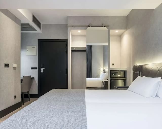 貝爾藝術伊盧尼翁酒店-標準雙人房單人入住-9