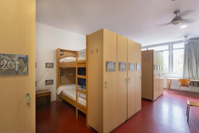 巴塞隆納來去旅館-Shared Dormitory, Women only, Private Bathroom 10 Beds-1