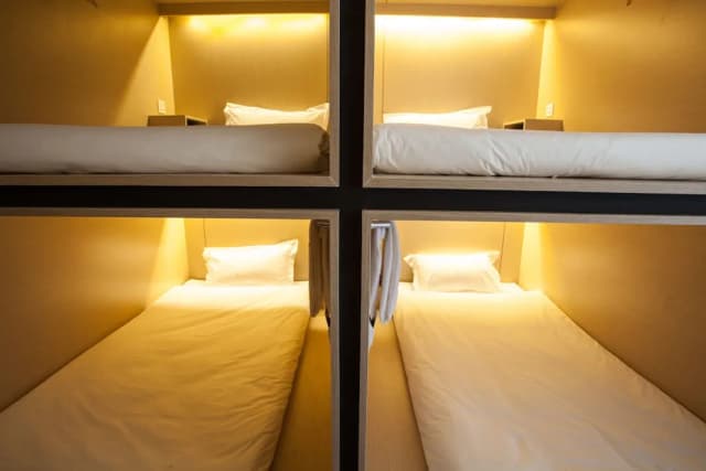 Cubic Bed Pratunam - Hostel-宿舍, 男女混合宿舍 (4 Beds)-6
