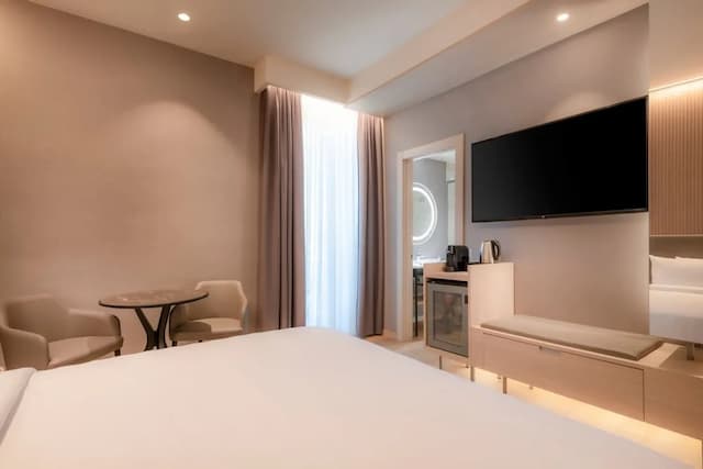 AC 호텔 바이 메리어트 클로디오 로마-디럭스룸, 퀸사이즈침대 1개, 발코니-7