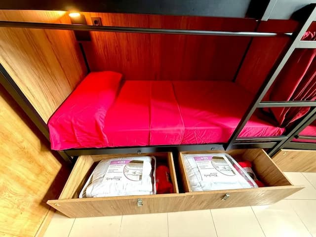 ベルベットホステル-コンフォート 共同ドミトリー 男女共用ドミトリー 禁煙-25