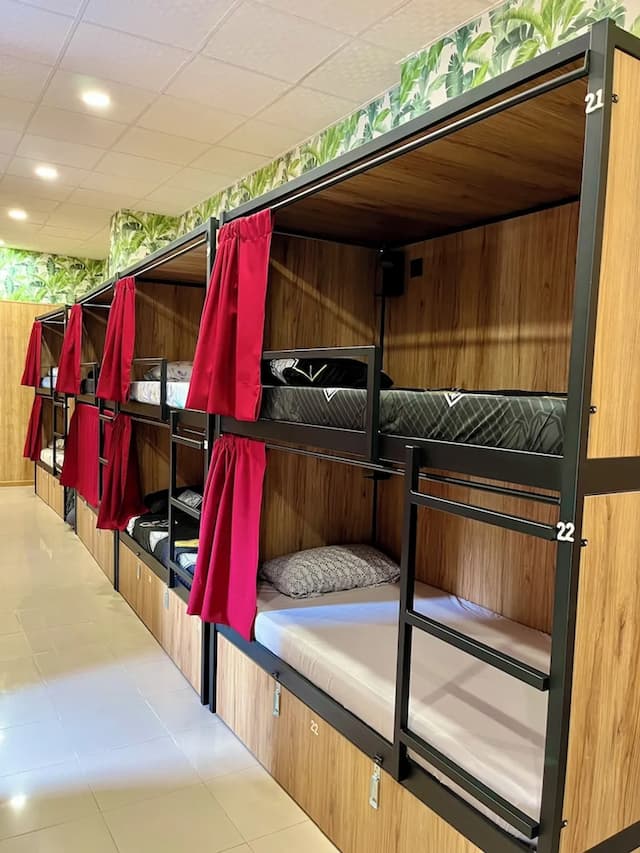 ベルベットホステル-コンフォート 共同ドミトリー 男女共用ドミトリー 禁煙-3