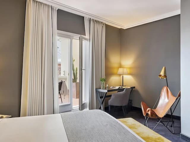 The Principal Madrid, Small Luxury Hotels-Deluxe Room, Terrace-1