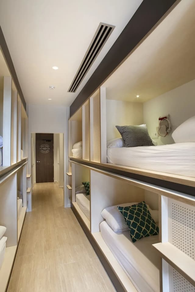 巴塞隆納 TOC 青年旅舍-共用宿舍, 男女混合宿舍, 共用浴室 (One bed)-7