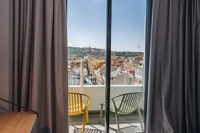 Moxy Barcelona-客房, 1 张大床, 城市景观-5
