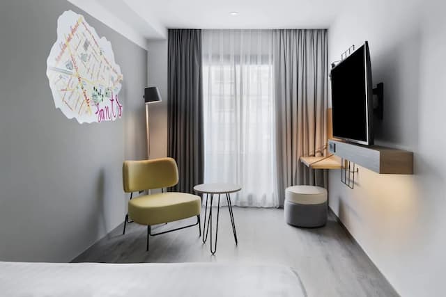 Moxy Barcelona-客房, 1 张大床, 阳台-8