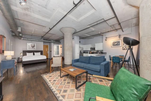 レジデ ヒューストン ダウンタウン, ウィンダム-デラックス アパートメント キングベッド 1 台 パティオ (Suite)-1