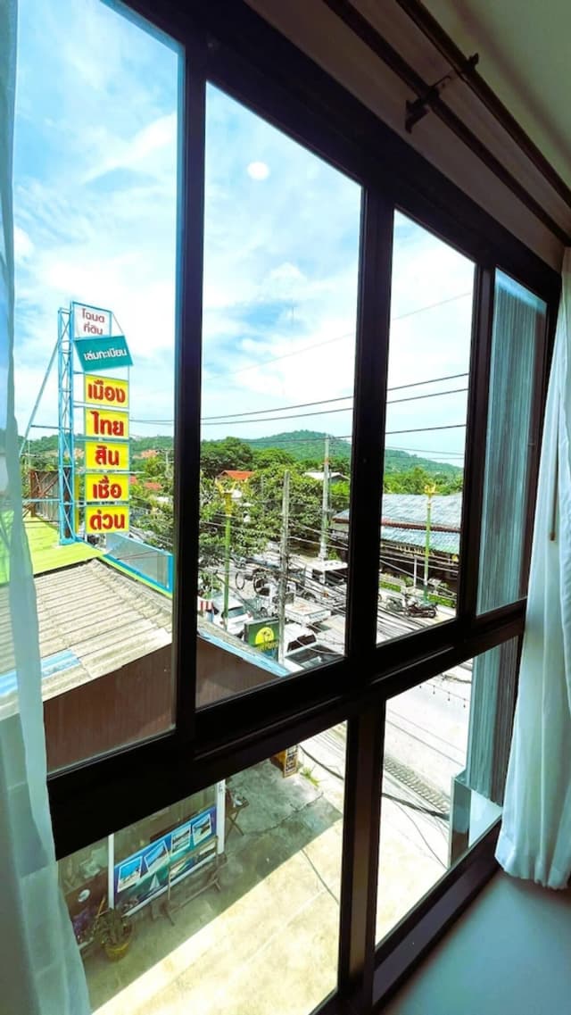 록스타 비치 아파트먼트-프리미엄 더블룸 또는 트윈룸, 부분 바다 전망-8