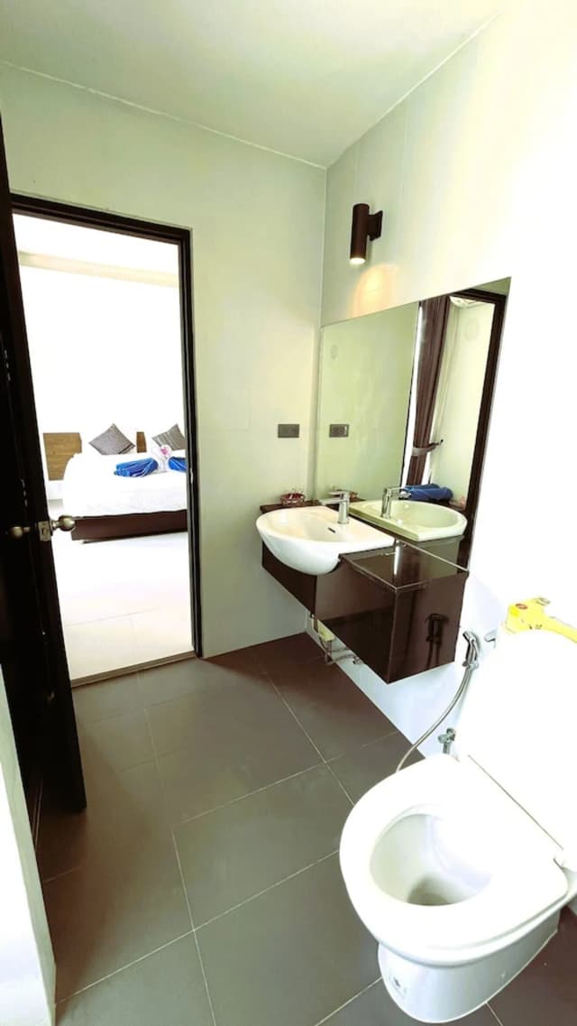 록스타 비치 아파트먼트-프리미엄 더블룸 또는 트윈룸, 부분 바다 전망-12