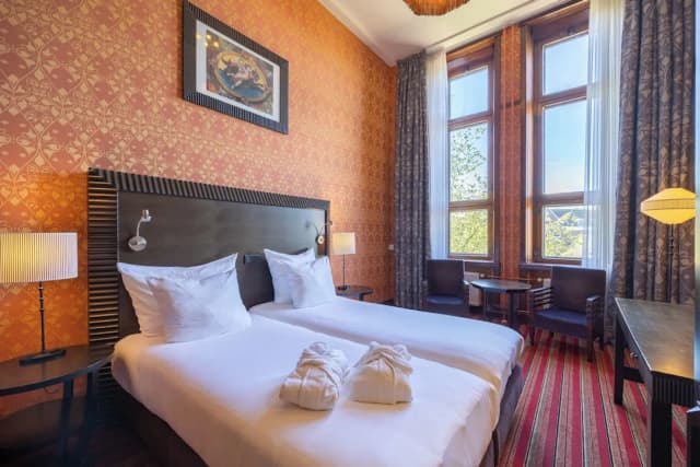 Grand Hotel Amrâth Amsterdam-高级房, 运河景观-1