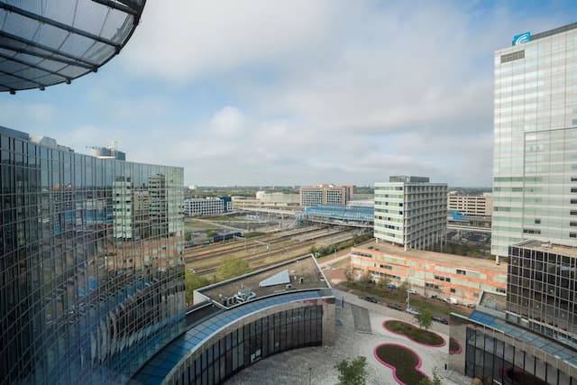 Park Inn By Radisson Amsterdam City West-高级房, 城市景观-9