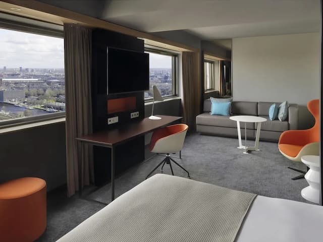 뫼벤픽  호텔  암스테르담 시티 센터-주니어 스위트, 킹사이즈침대 1개-1