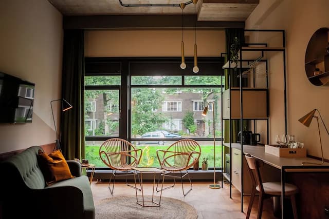 Hotel V Fizeaustraat-尊荣双人房-5