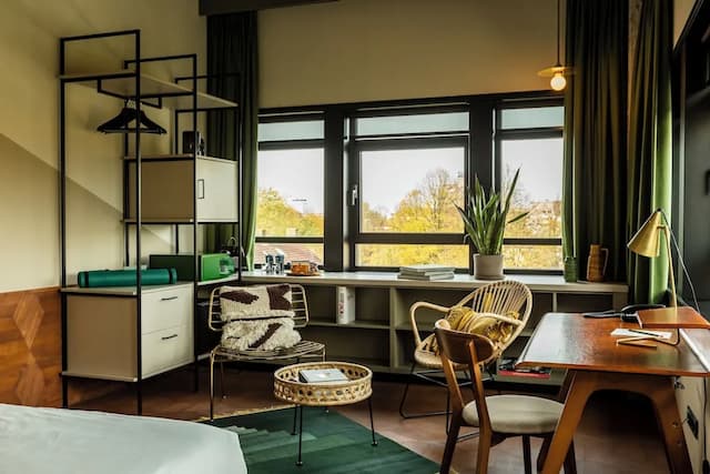 Hotel V Fizeaustraat-华丽双人房-3