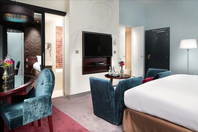 索菲特傳奇阿姆斯特丹大酒店-奢華客房, 1 張特大雙人床-1