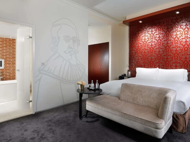 索菲特傳奇阿姆斯特丹大酒店-套房, 1 張特大雙人床-1