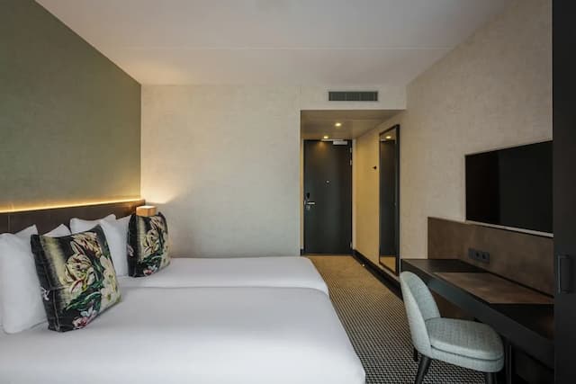 阿姆斯特丹莫內花園酒店-雙床房-2