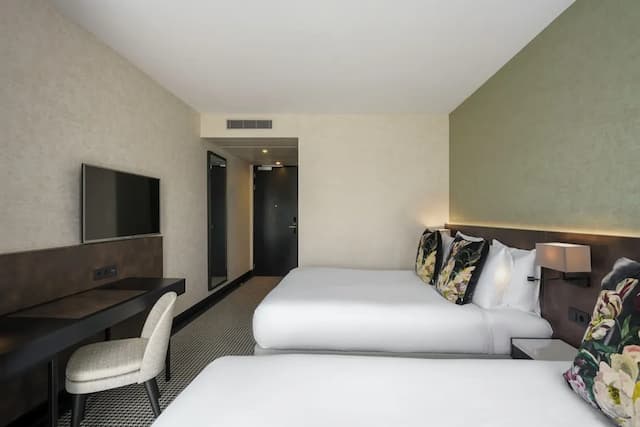 阿姆斯特丹莫內花園酒店-家庭三人房, 運河景-2