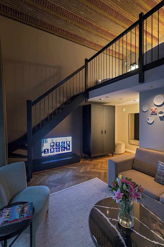 阿姆斯特丹佩斯塔納河畔酒店-套房, 複式 (2A + 1C)-2