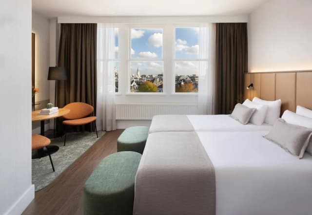 阿姆斯特丹城市中心 NH 飯店-標準客房, 城市景觀-1