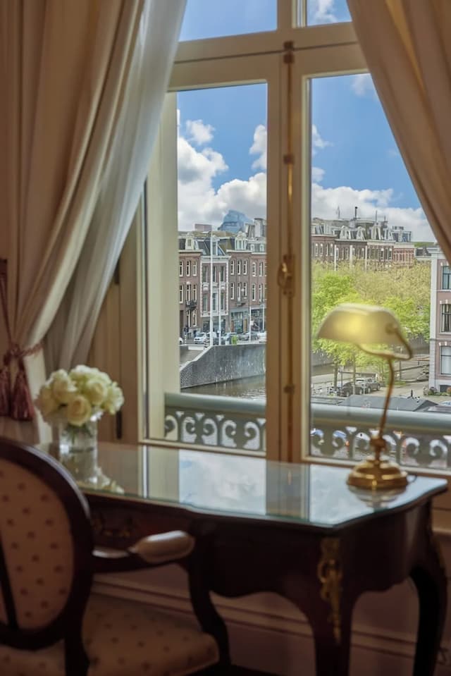 InterContinental Amstel Amsterdam by IHG-尊荣客房, 1 张特大床, 城市景观-4