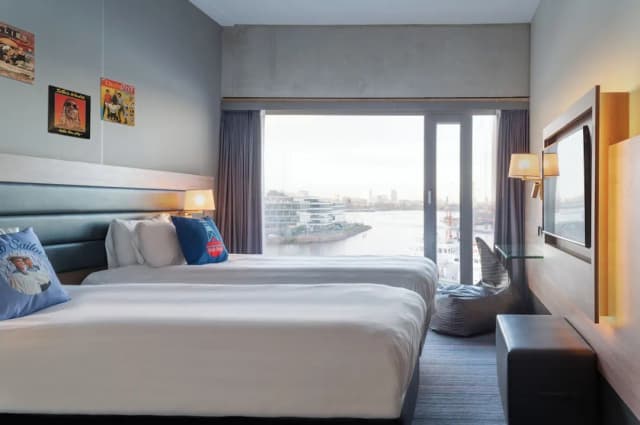 Moxy Amsterdam Houthavens-客房, 1 张大床-6