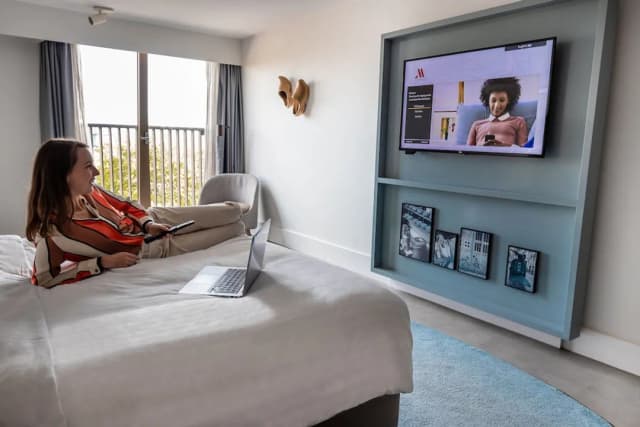 阿姆斯特丹萬豪飯店-俱樂部客房, 1 間臥室, 陽台-2