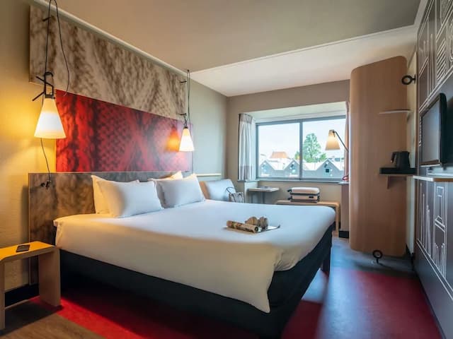 阿姆斯特丹市立歌劇院宜必思酒店-特級客房, 1 張標準雙人床, 運河景-7