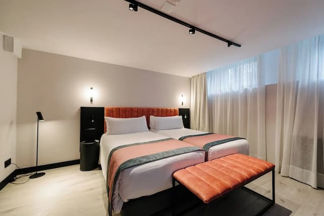 卡塔洛尼亞翁德爾阿姆斯特丹酒店-雙人房 (Souterraine,underground,limited views)-4