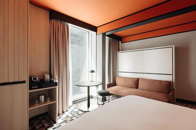 阿姆斯特丹希爾頓逸林中央車站飯店-Family Connecting Room with Bunk Bed-1