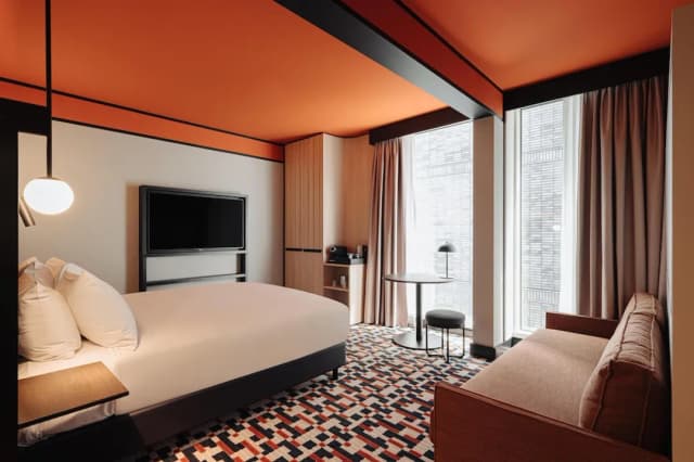 阿姆斯特丹希爾頓逸林中央車站飯店-Family Connecting Room with Bunk Bed-9