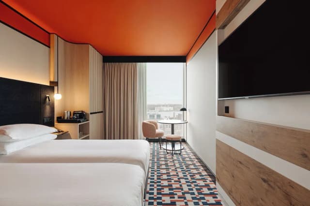 阿姆斯特丹希爾頓逸林中央車站飯店-Twin Room High Floor-2