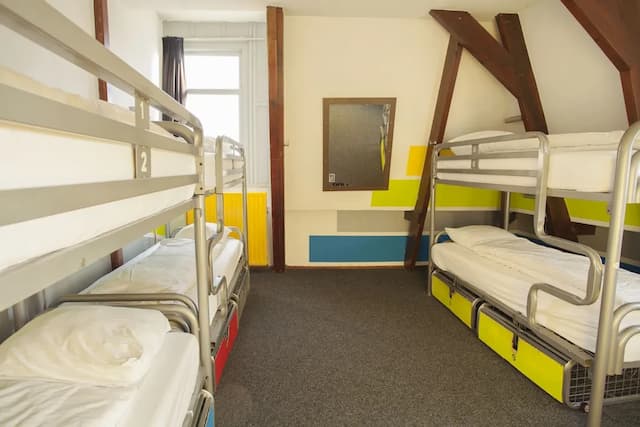 阿姆斯特丹飛天豬市區青年旅館-Single Bed in a 6-Bed Dorm-1