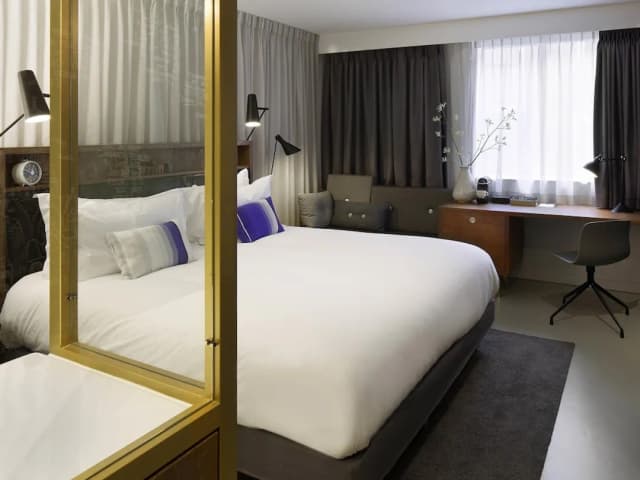 阿姆斯特丹美憬閣印刻飯店-高級客房, 1 張特大雙人床-5