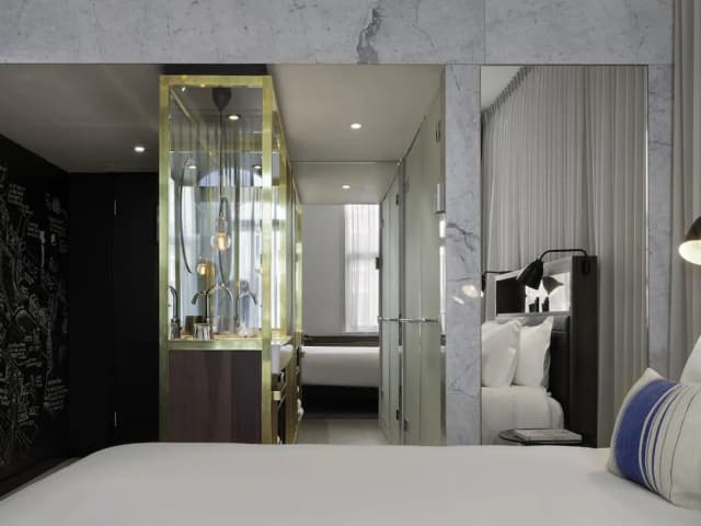 阿姆斯特丹美憬閣印刻飯店-豪華客房, 1 張特大雙人床-1