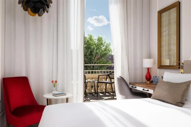 阿姆斯特丹蒂沃里杜林飯店-高級客房, 陽台, 運河景觀-1