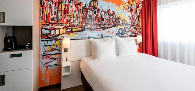 ウエストコード アート ホテル アムステルダム 3-ダブルルーム バルコニー-1