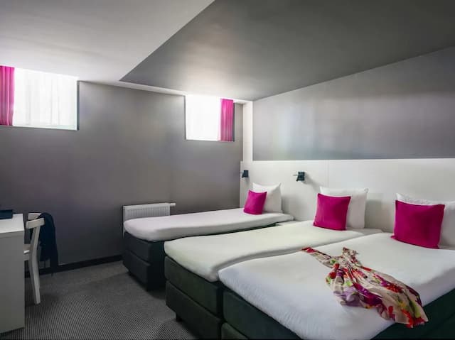 宜必思尚品阿姆斯特丹阿姆斯特爾飯店-家庭客房, 3 張單人床 (Basement)-2