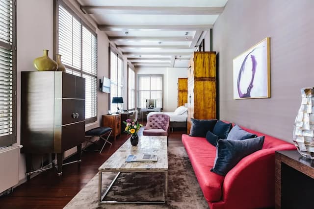 狄倫阿姆斯特丹酒店-奢華套房, 花園景-1