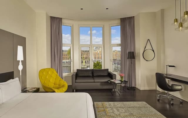 파크 플라자 빅토리아 암스테르담-이그제큐티브룸, 킹사이즈침대 1개 (Canal View)-1