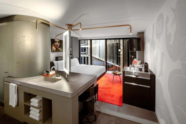 阿姆斯特丹 W 飯店-客房, 1 張特大雙人床-2