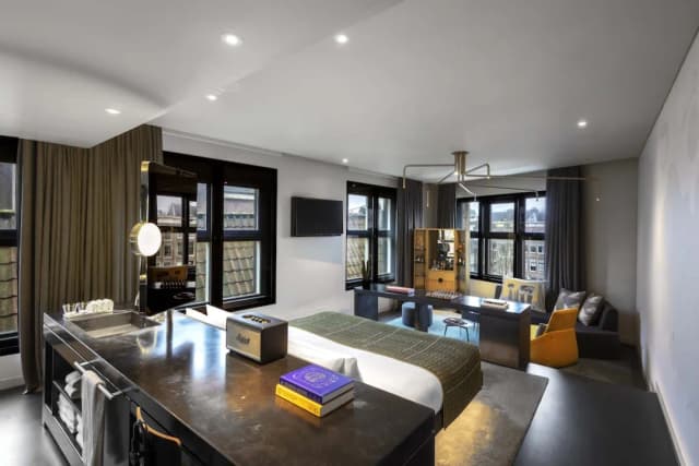 阿姆斯特丹 W 酒店-高級套房, 1 張特大雙人床-2