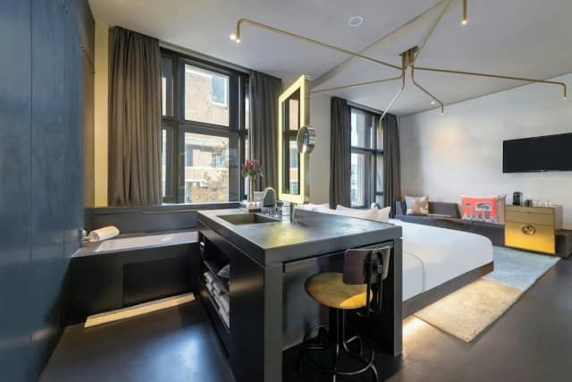 阿姆斯特丹 W 酒店-高級套房, 1 張特大雙人床-23