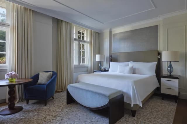 阿姆斯特丹市華爾道夫酒店-頂級客房, 1 張特大雙人床, 露台-4