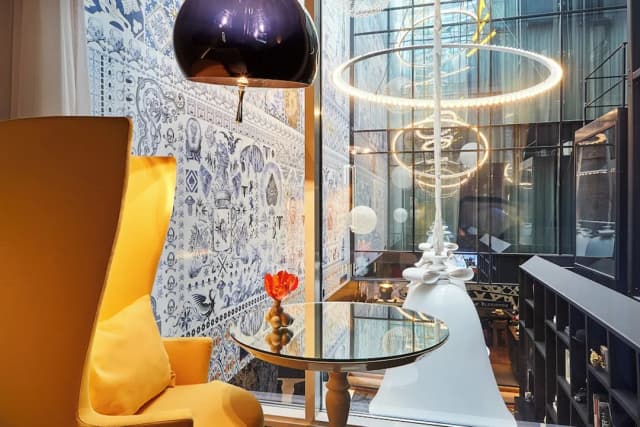 アンダーズ アムステルダム, プリンセンフラハト, バイ ハイアット-ルーム クイーンベッド 1 台 (Atrium View)-5